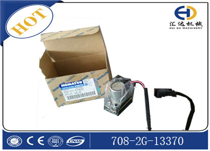 小松配件原裝雙孔泵電磁閥702-21-57400挖掘機電器件